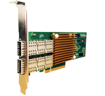 40 Gigabit Infiniband Pcie Card Dual Port Optical NIC Pci Express Netzwerkadapter