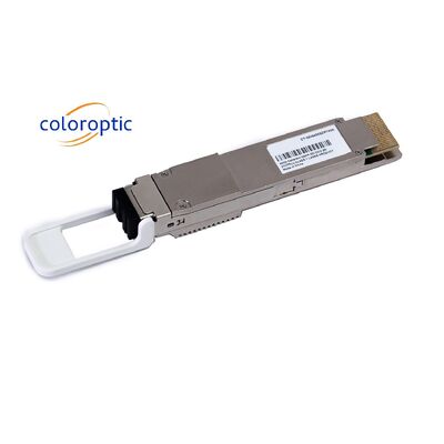 QSFP-DD Kohärentes optisches Modul mit doppelter DWDM-Faser, einstellbar 50 GHz 400GBASE-ZR
