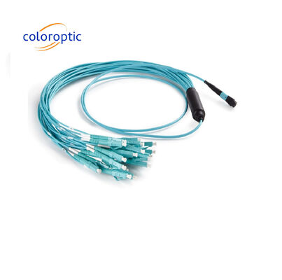 Glasfaser-Gurt MTP Patch-Kabel Multimode für schwierige Bedingungen