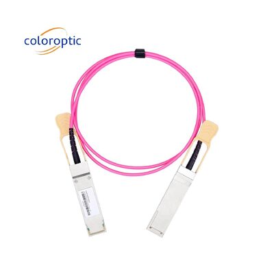 100G QSFP28 bis 100G QSFP28 AOC DAC Kabel 1m - 70m Länge für Rechenzentrum