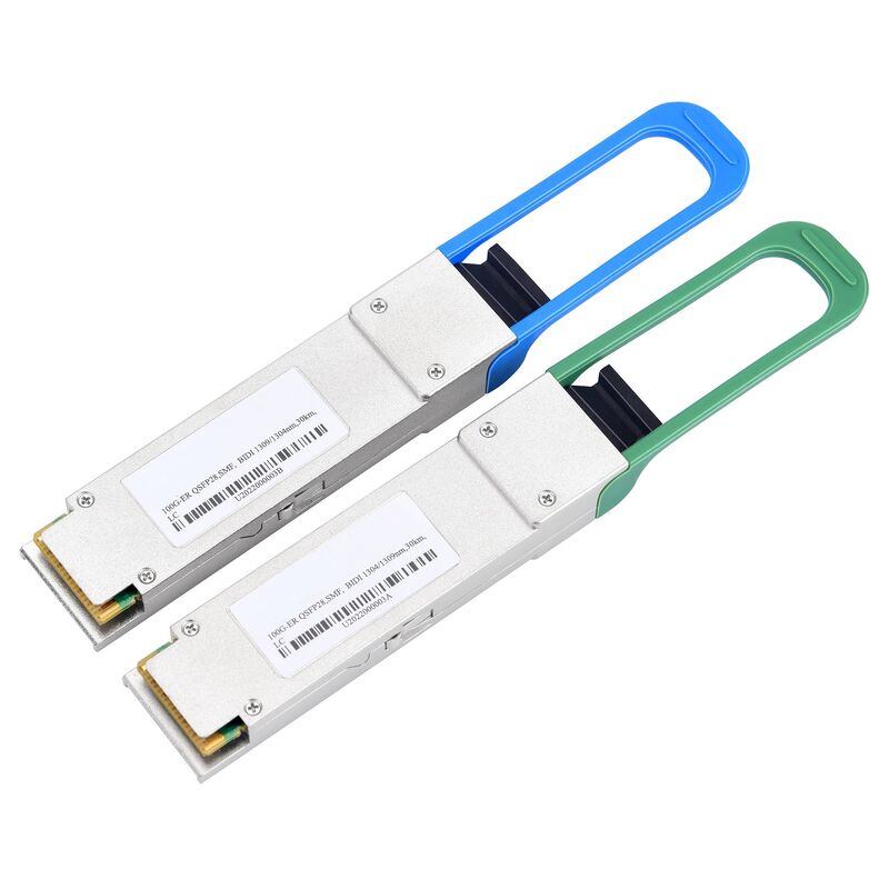 100G QSFP28 Optischer Transceiver QSFP28 ER4 40km Duplex LC für Ethernet-Verbindungen