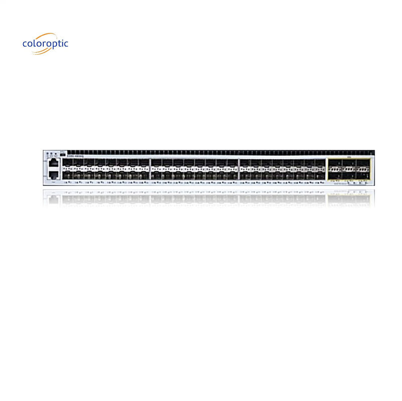 Schicht 3 Netzwerkschalter 48 Port mit 48*10GE 4*100G Ports 1*Konsole