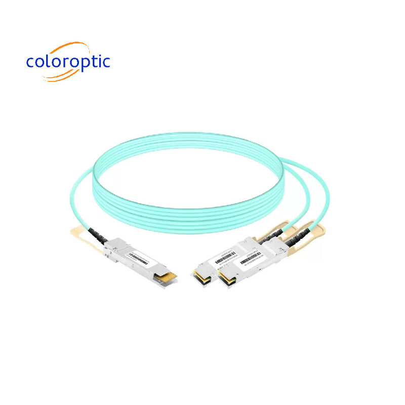 CO-1X1CP AOC DAC Kabel 400G OSFP zu 2x200G QSFP56 Verbindungen